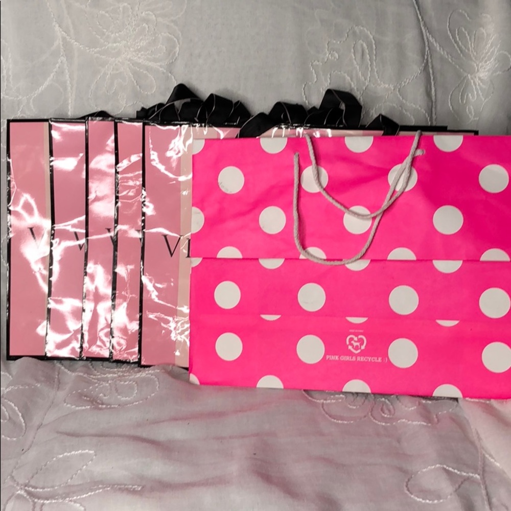 Victoria secret shopping bags